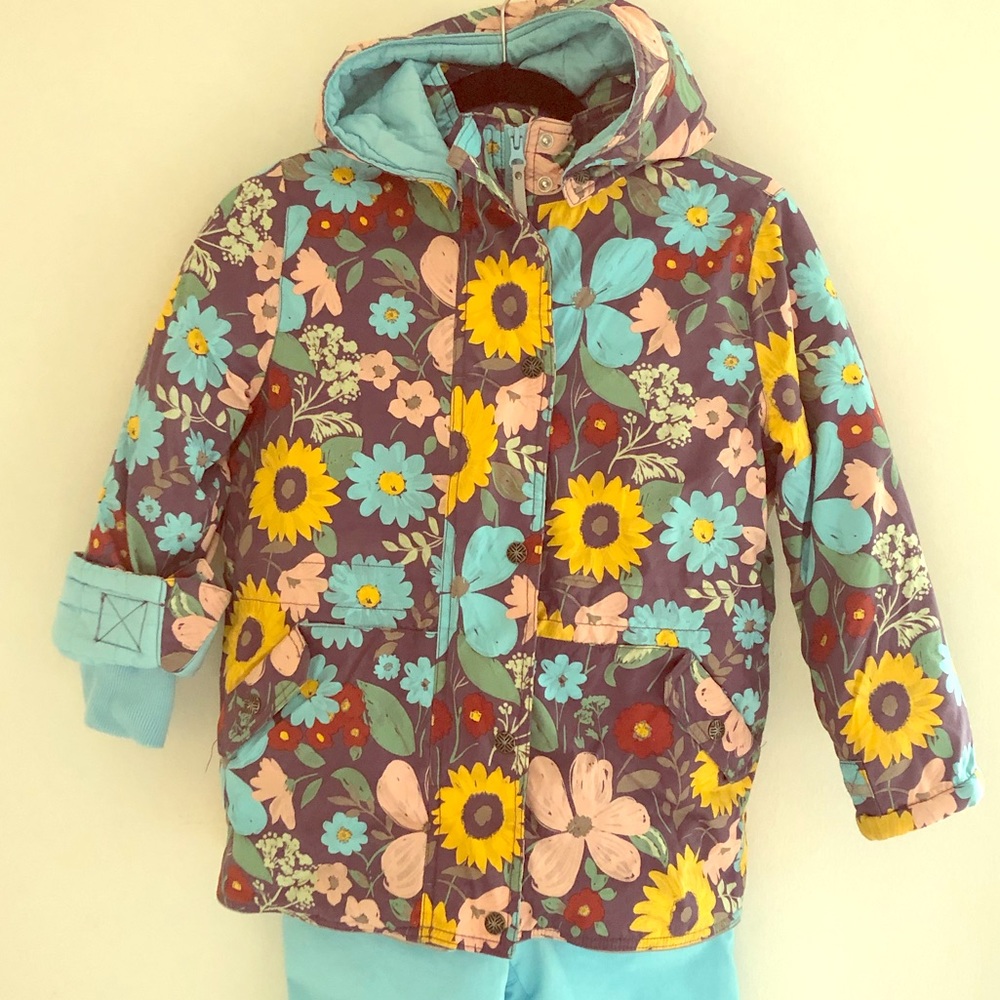 Hanna Andersson Girls Winter Jacket and Snowpants